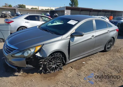 2014 Hyundai Sonata Gls z USA, uszkodzony, nr VIN 5NPEB4AC2EH807520